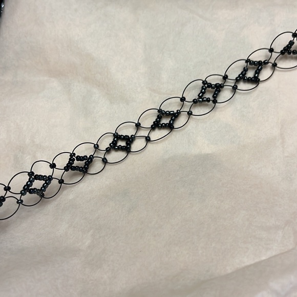 SALE!!! BLACK BEADED CHOKER 🔥🔥🤩🤩 - Picture 2 of 5